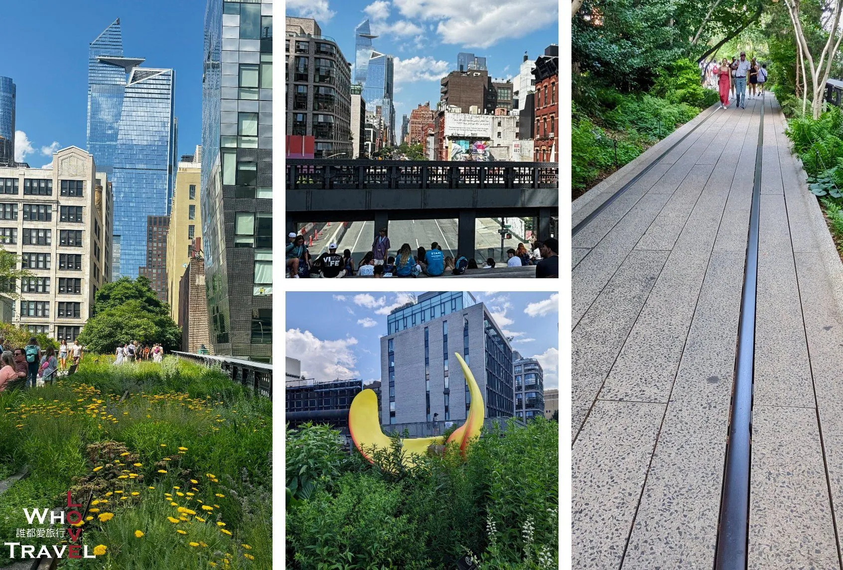 Walking on the High Line