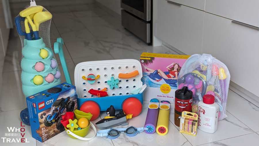 這次旅程在Target買的戰利品