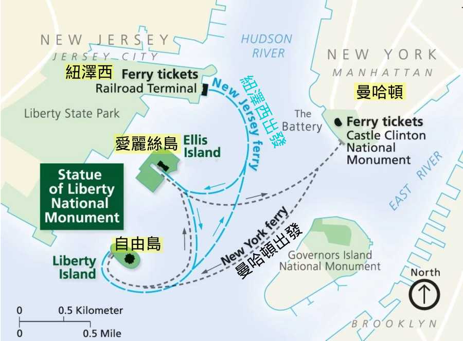 照片來自自由女神博物館官網