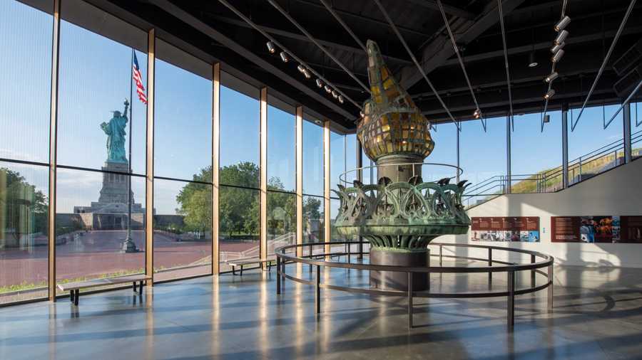 照片來自自由女神博物館官網